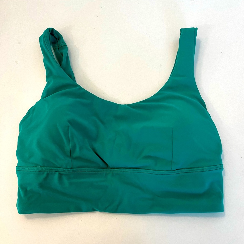 Lululemon Align Bra C/D Cup size 6 Kelly Green